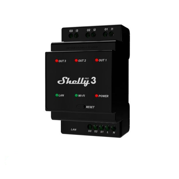 Shelly Pro 3 - Lykalyte