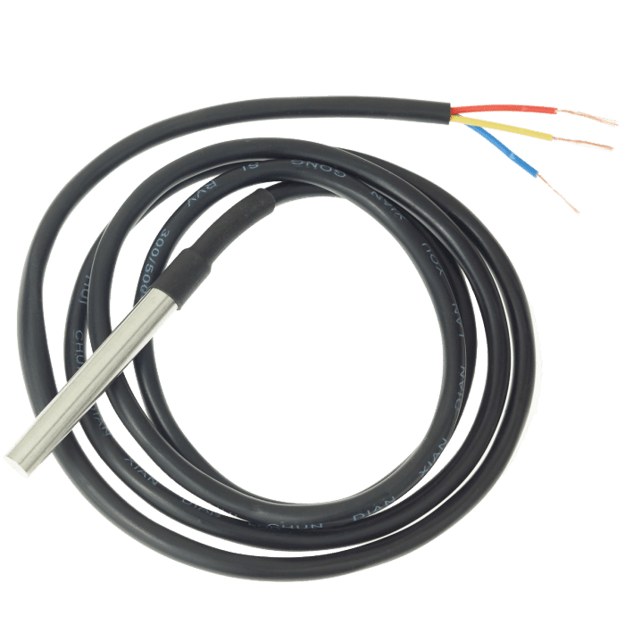 Temperature Sensor DS18B20 3.0m cable - Lykalyte