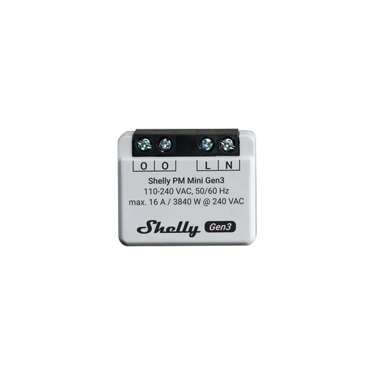 Shelly PM Mini Gen3 - Lykalyte