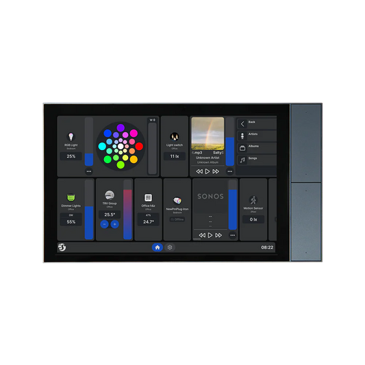 Shelly Wall Display XL Gray on a white background | Lykalyte